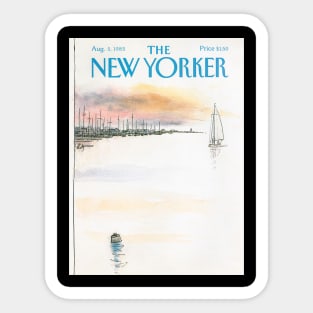 NEW YORKER AUGUST 5TH, 1985 Sticker